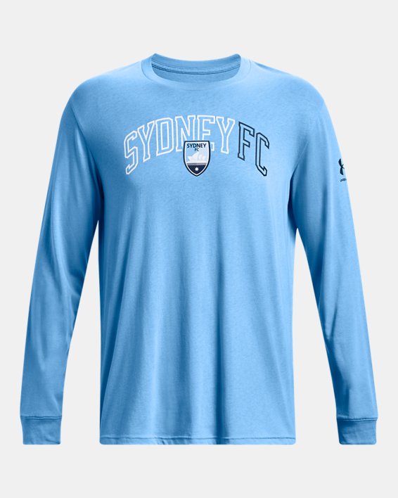 Men's SFC Long Sleeve Graphic T-Shirt in Blue image number 4